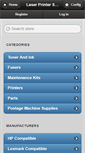 Mobile Screenshot of laserprintersolutions.net